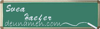 Svea Haefer Visitenkarte